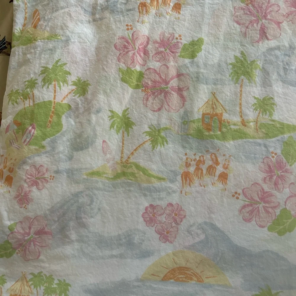 Pottery Barn Kids Tropical Island Twin Size Duvet Cover. - Picture 7 of 10